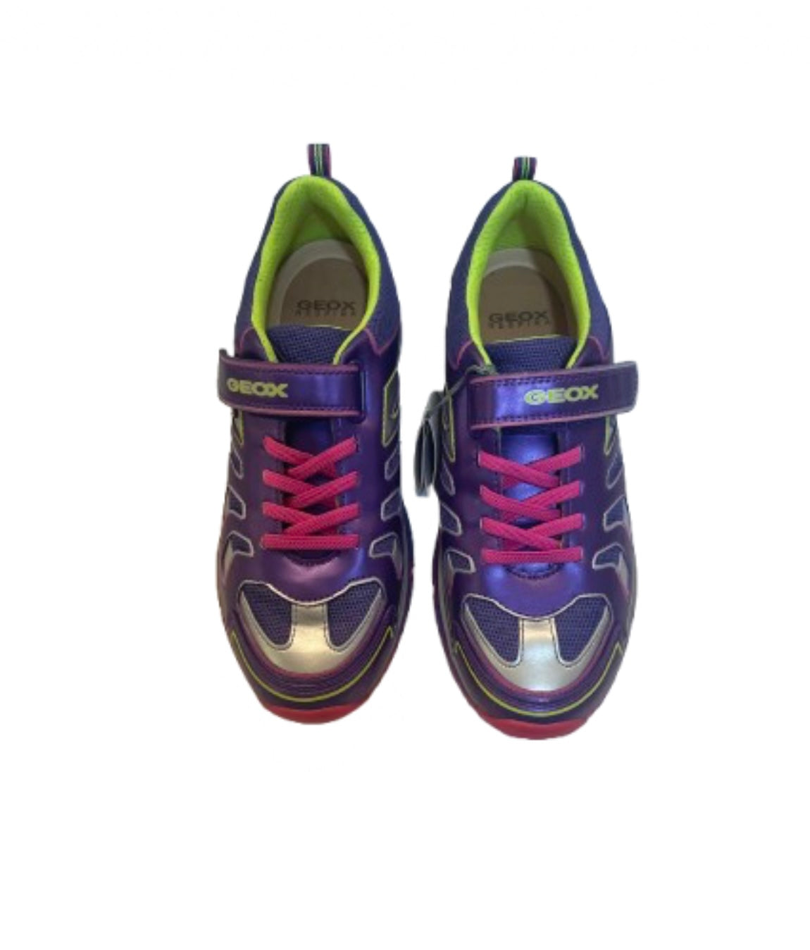 Geox Bernie Violet/Fuchsia Trainer