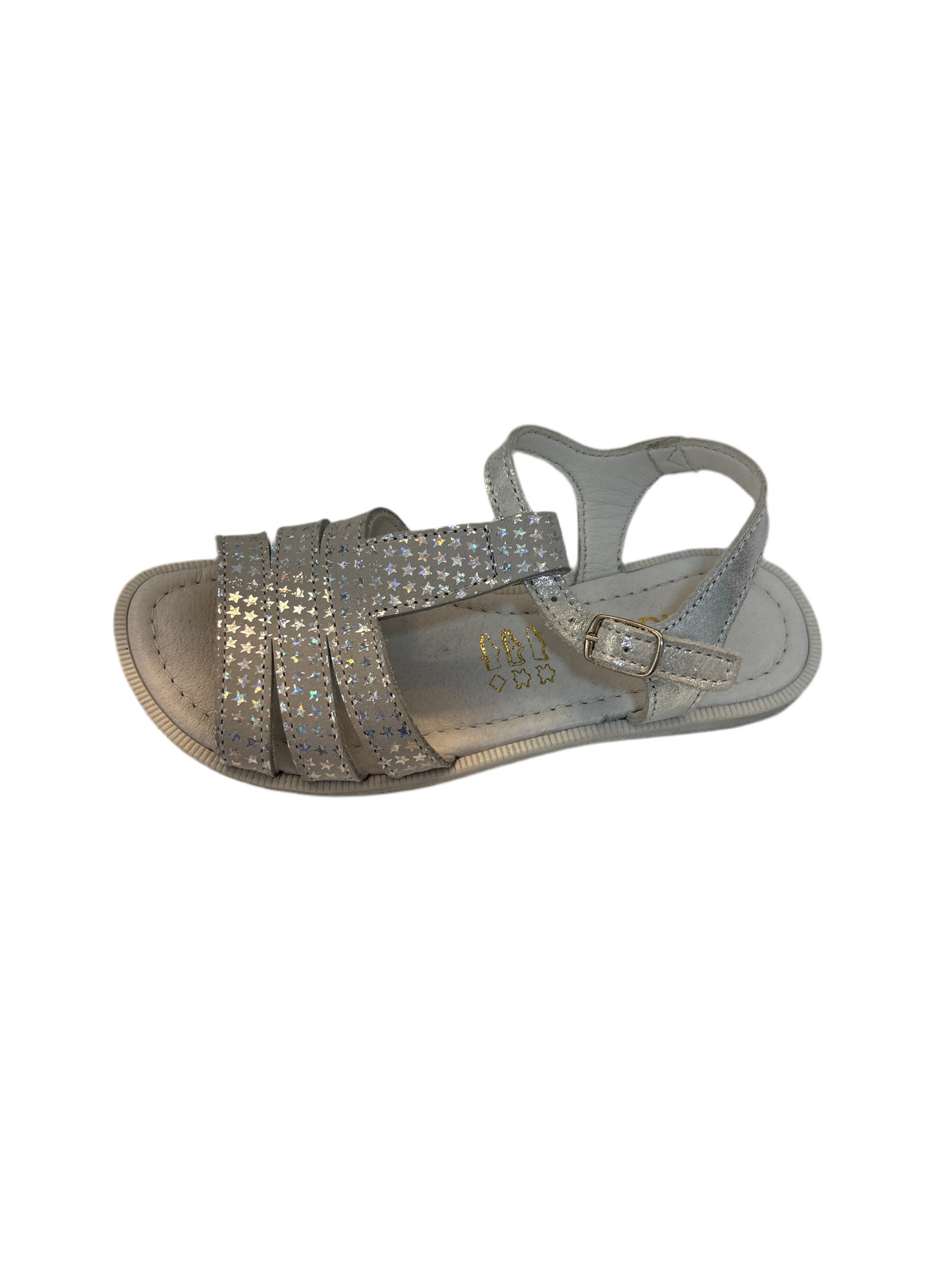 Bellamy star blanc sandal