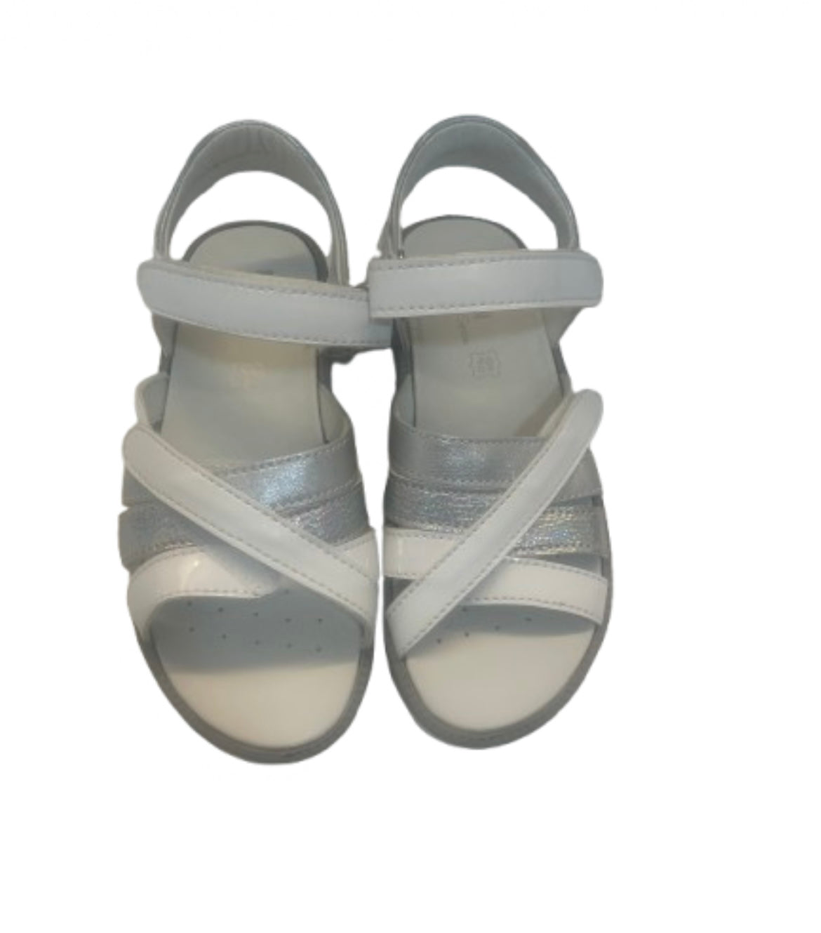 Primigi white/silver sandal