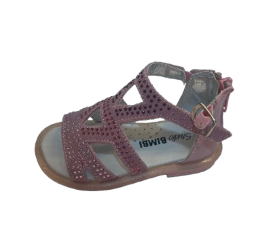 Nimbi pink diamanté sandal