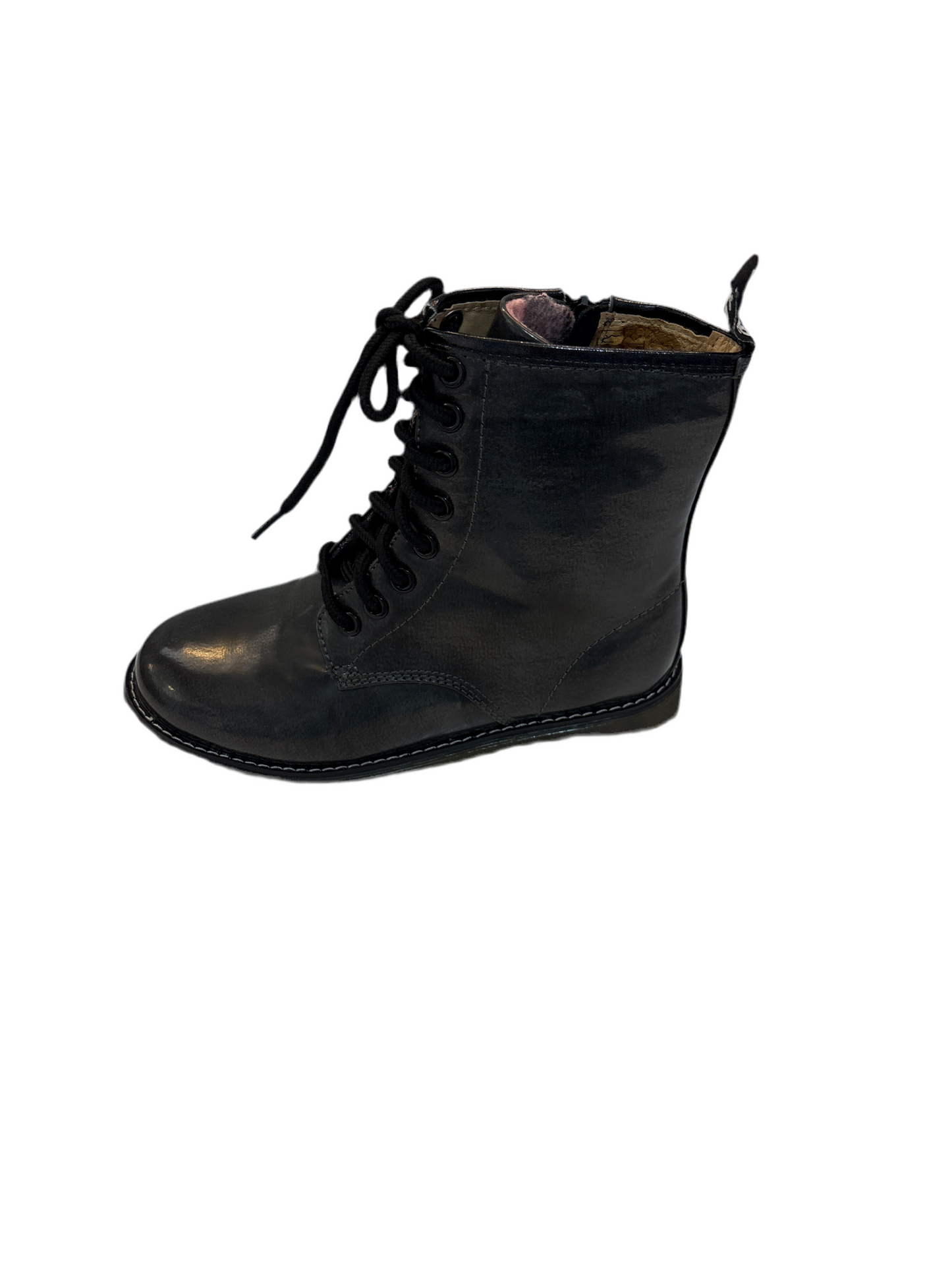 Primigi Vernice Brush/Piombo Boot