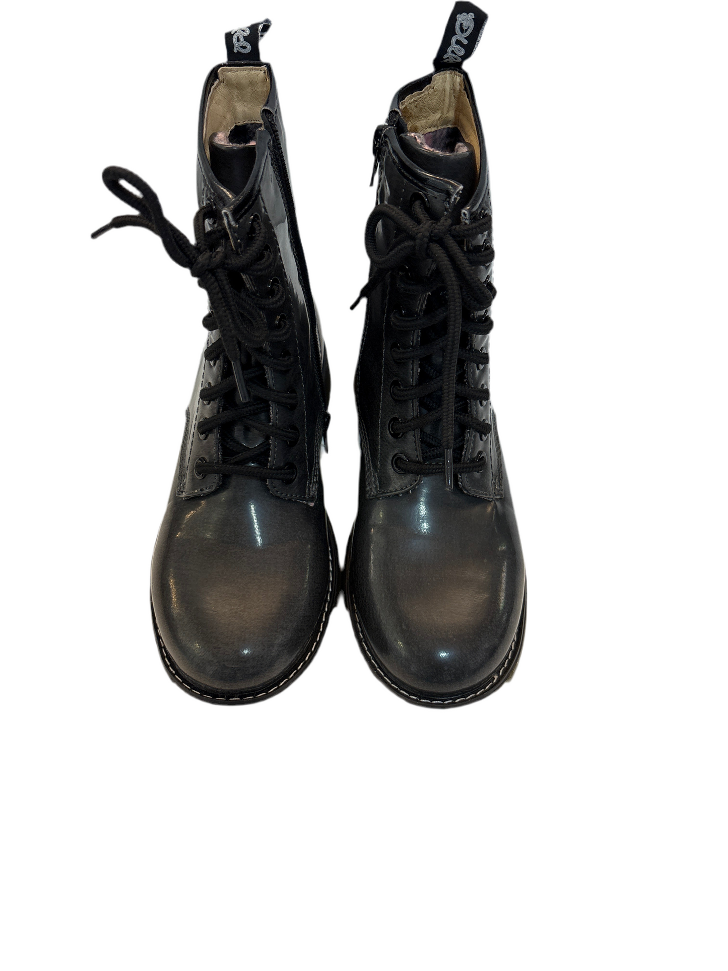 Primigi Vernice Brush/Piombo Boot