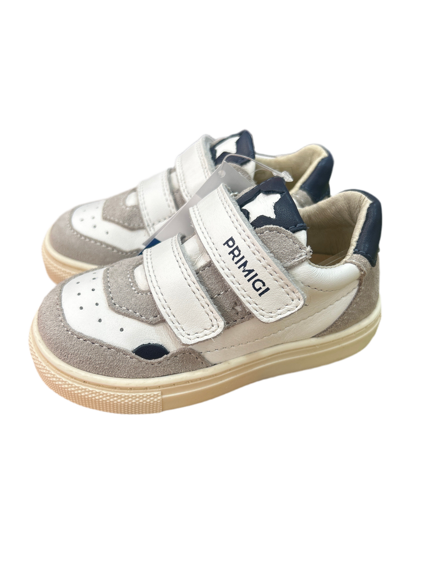 primigi nappa scamos white trainer