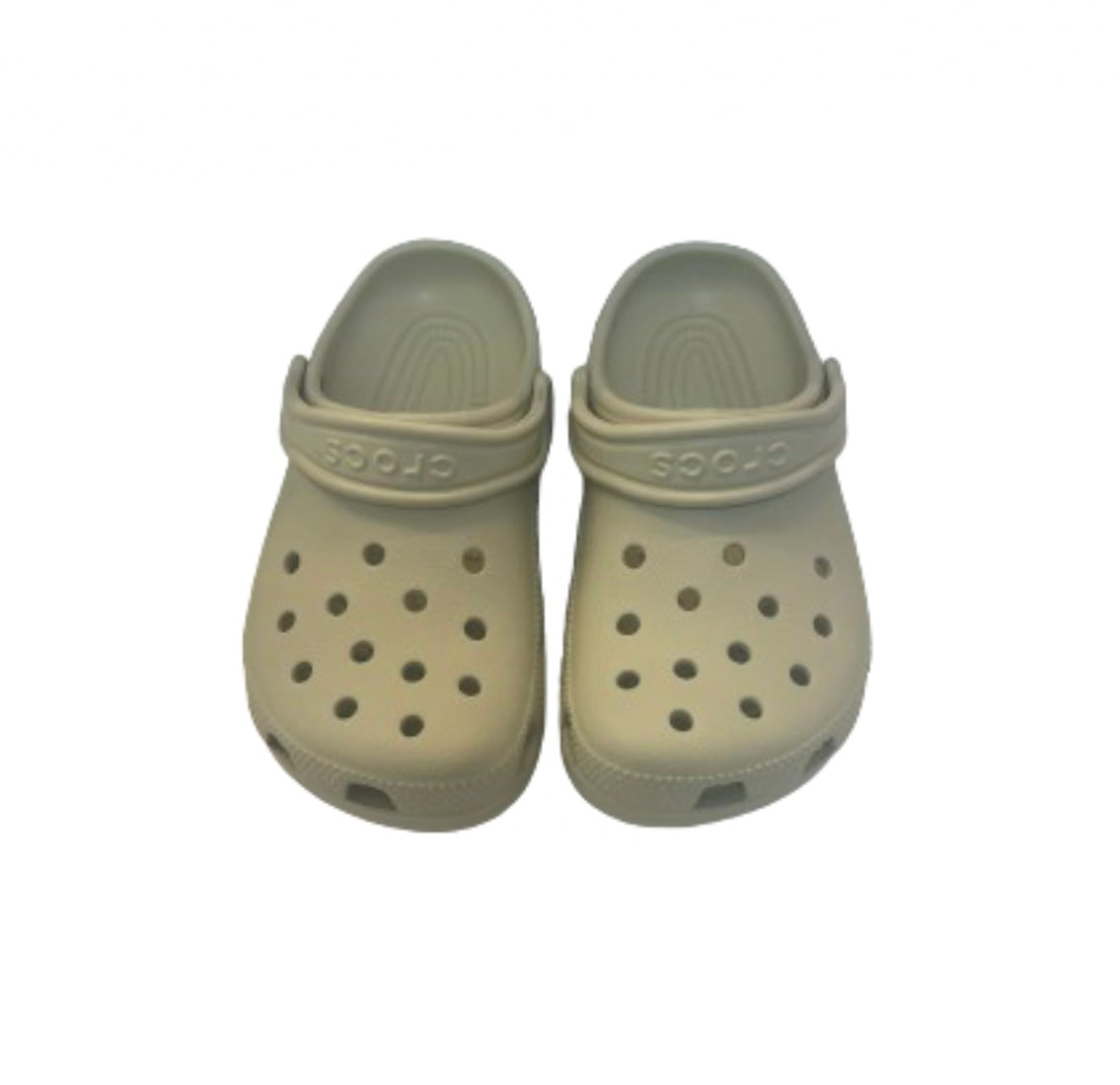 Beige Crocs