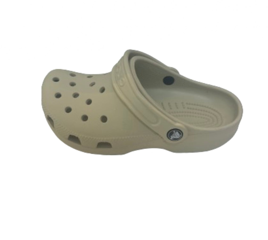 Beige Crocs