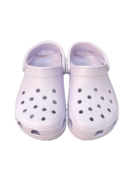 Lavender Croc clogs