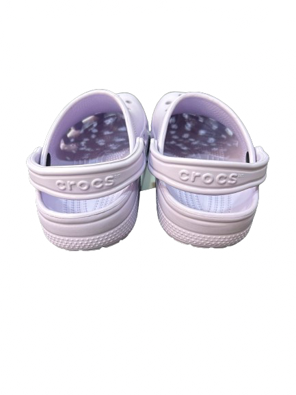 Lavender Croc clogs