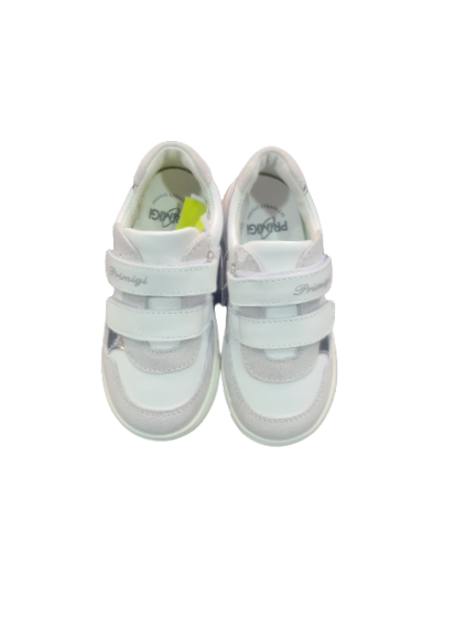 Primigi white /silver Nappa trainer