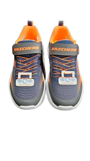 Skechers microspec advance nvy orange