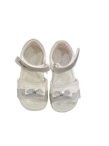 Primigi white/silver sandals