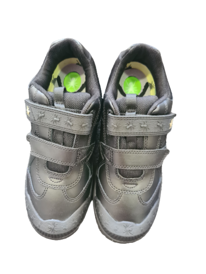 Boys start rite black tarantula school shoe
