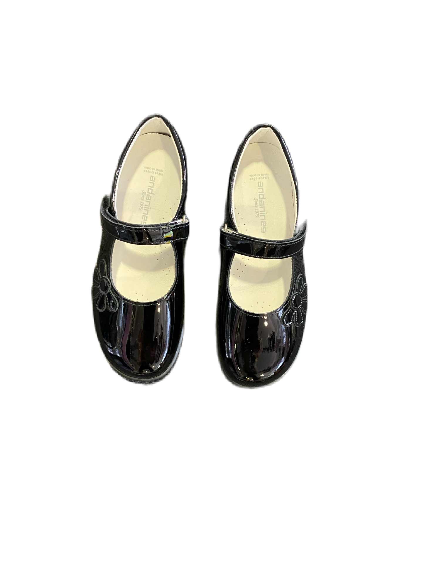 Andandine black patent shoe