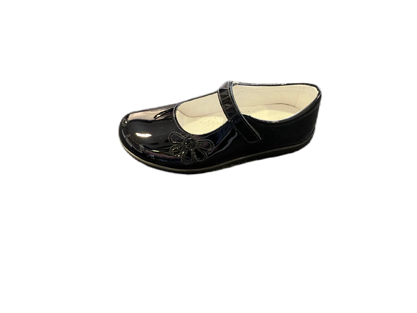 Andandine black patent shoe