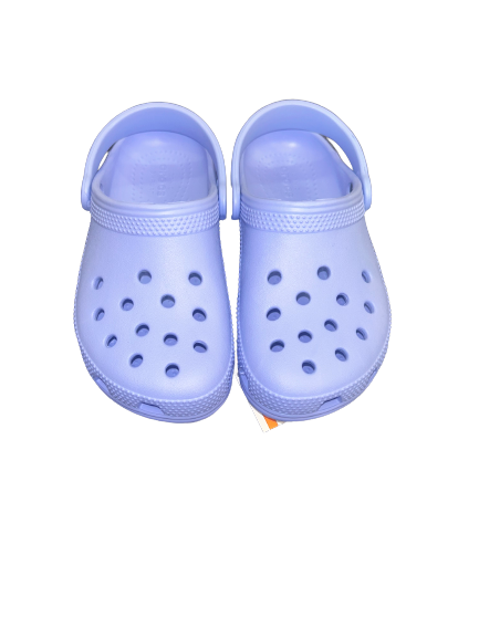 Lilac moon jelly Crocs