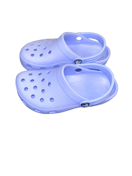 Lilac moon jelly Crocs