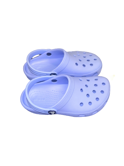 Lilac moon jelly Crocs