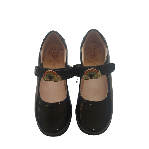 Lelli Kelly Brite 2 patent school shoe