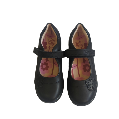 Lellie Kelly Leora school leather shoe.