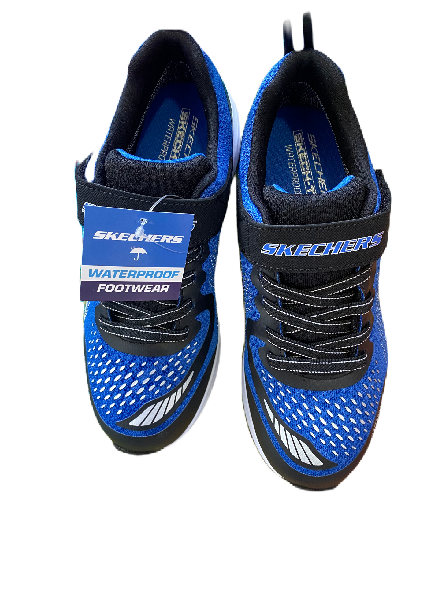 Skechers blue trainers