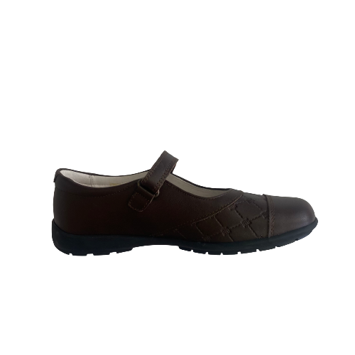 Andanines Eco Marron Leather Criss-Cross