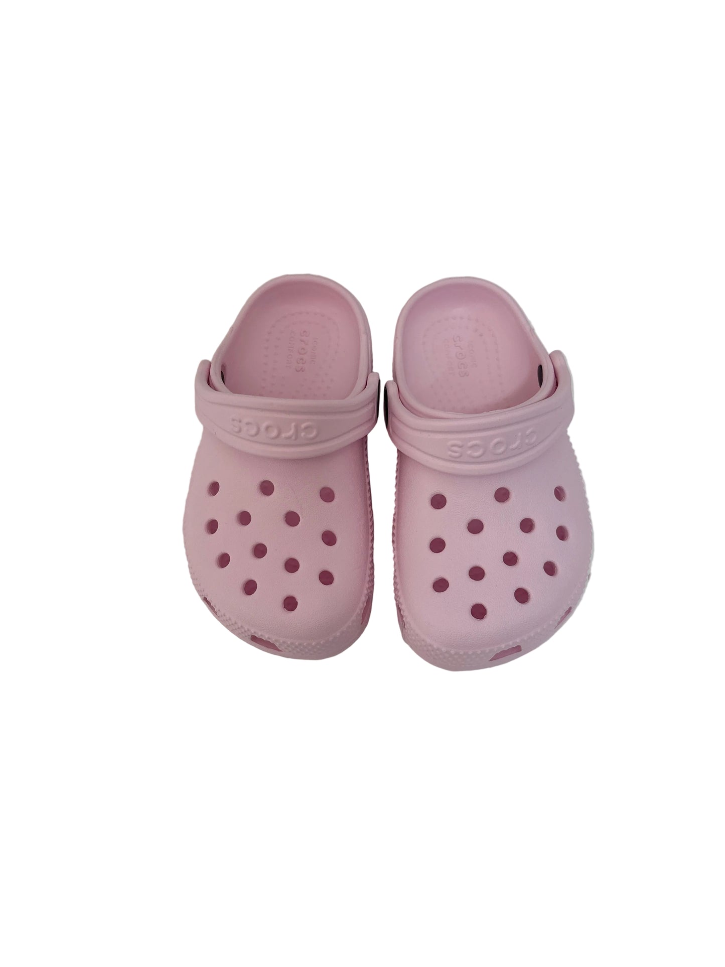 Baby Pink Crocs