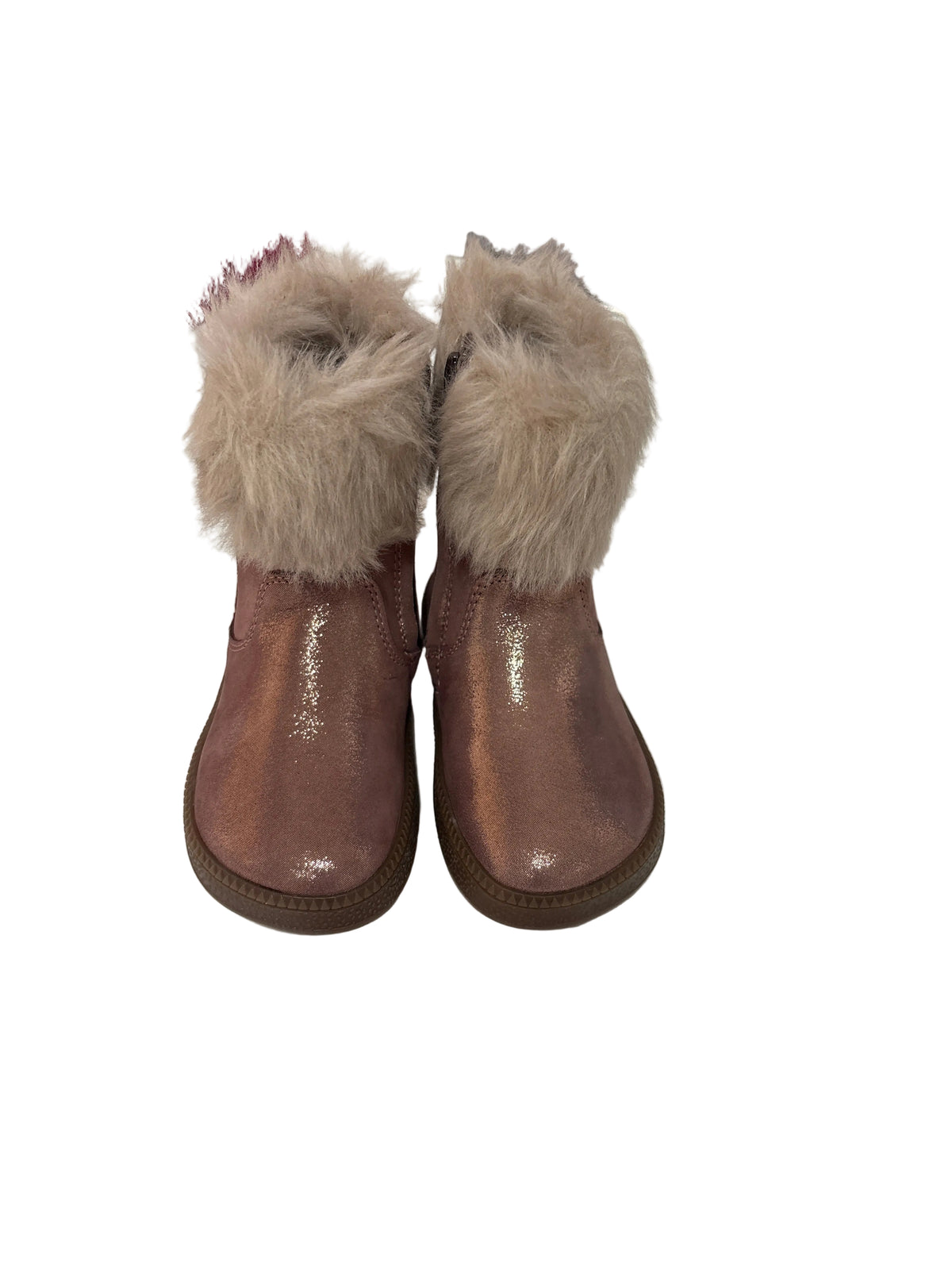 Froddo Barefoot Loop Boot Pink/Gold