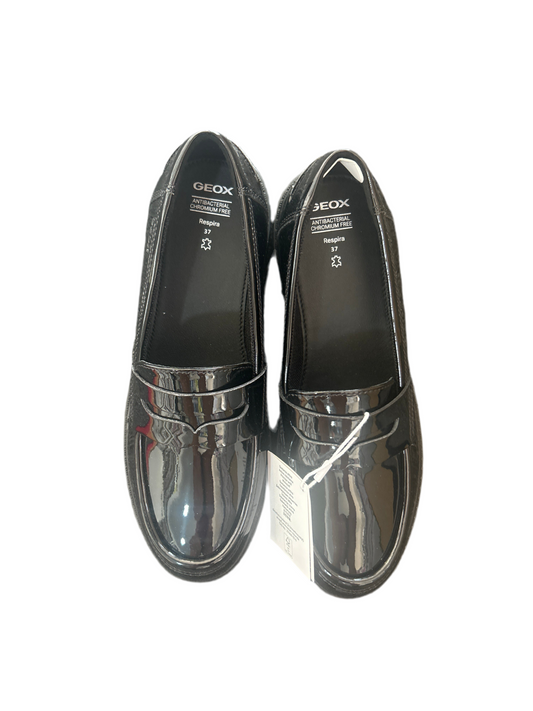 Geox J Casey patent loafer