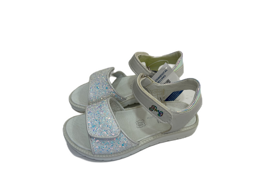 Primigj white glitter sandal