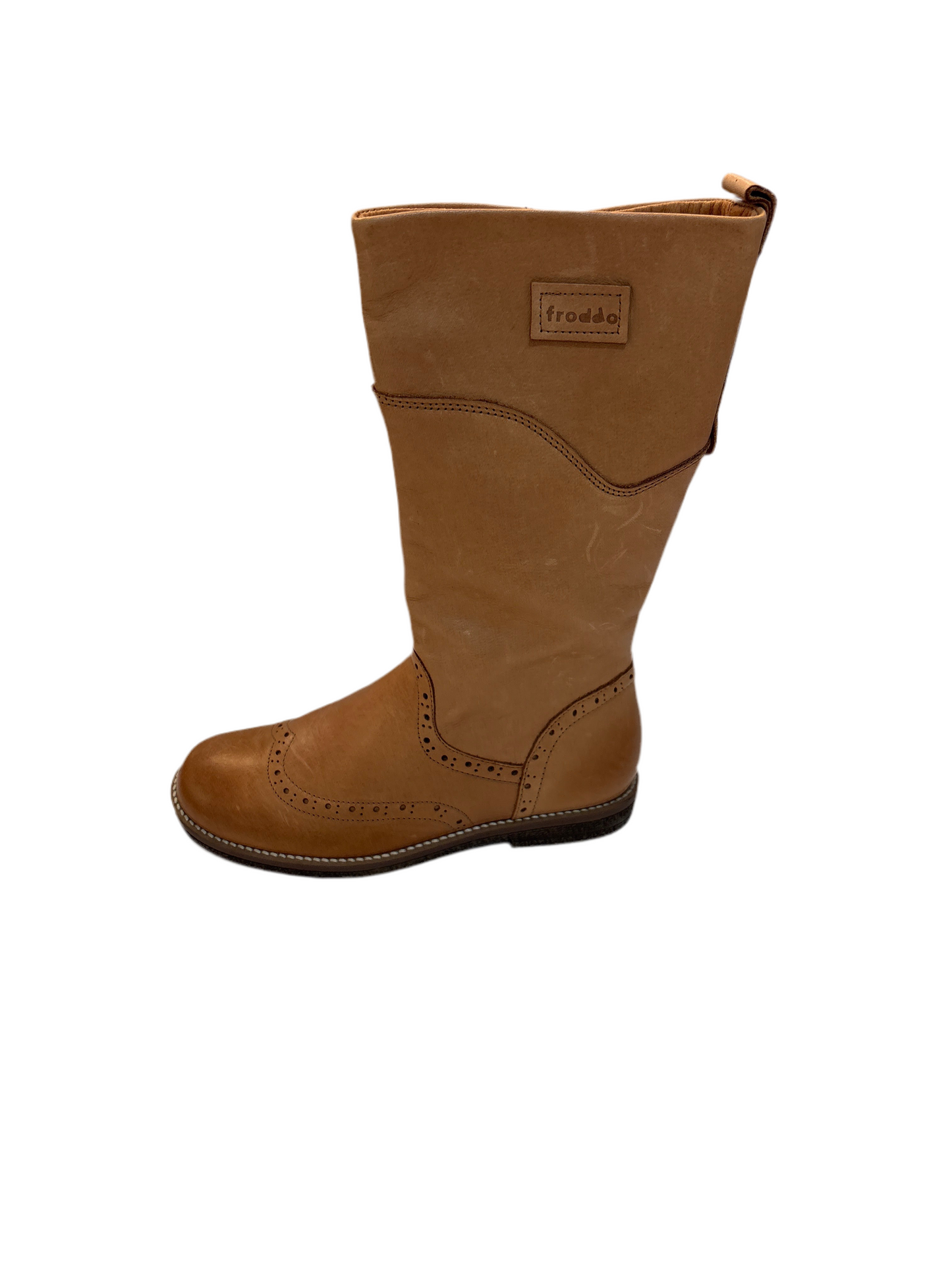 Froddo brogue cognac boot