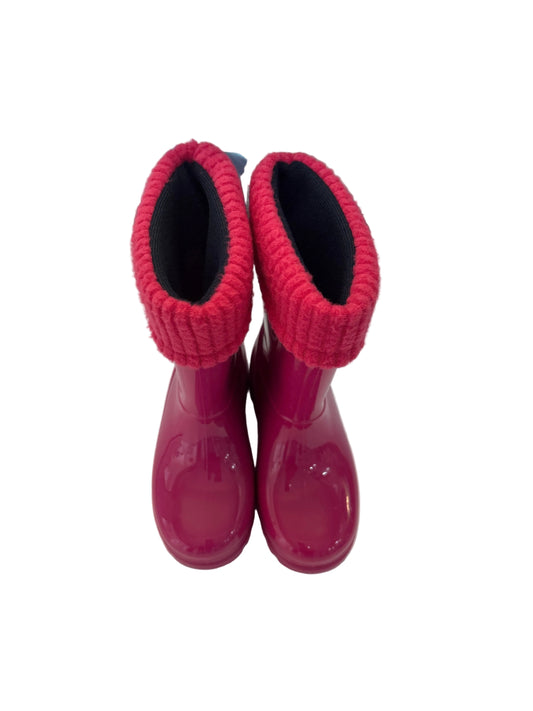 Pink Term Wellies