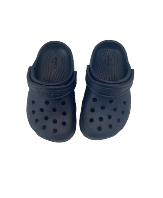 Navy crocs