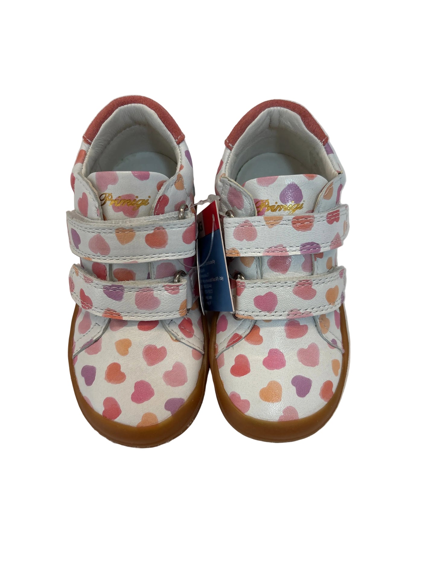 Primigi Nappa love heart trainers