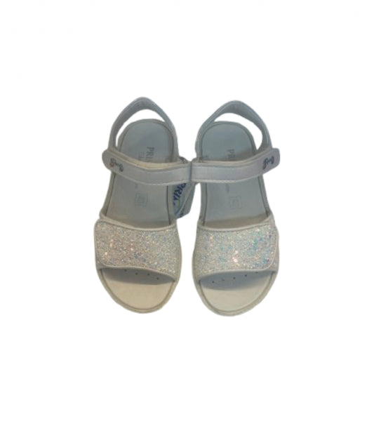 Primigi White Sparkly Sandals