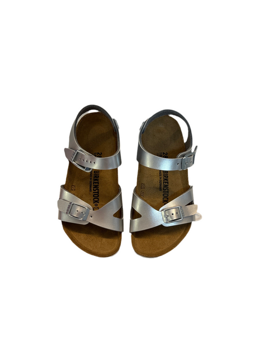 Birkenstock Metallic Silver