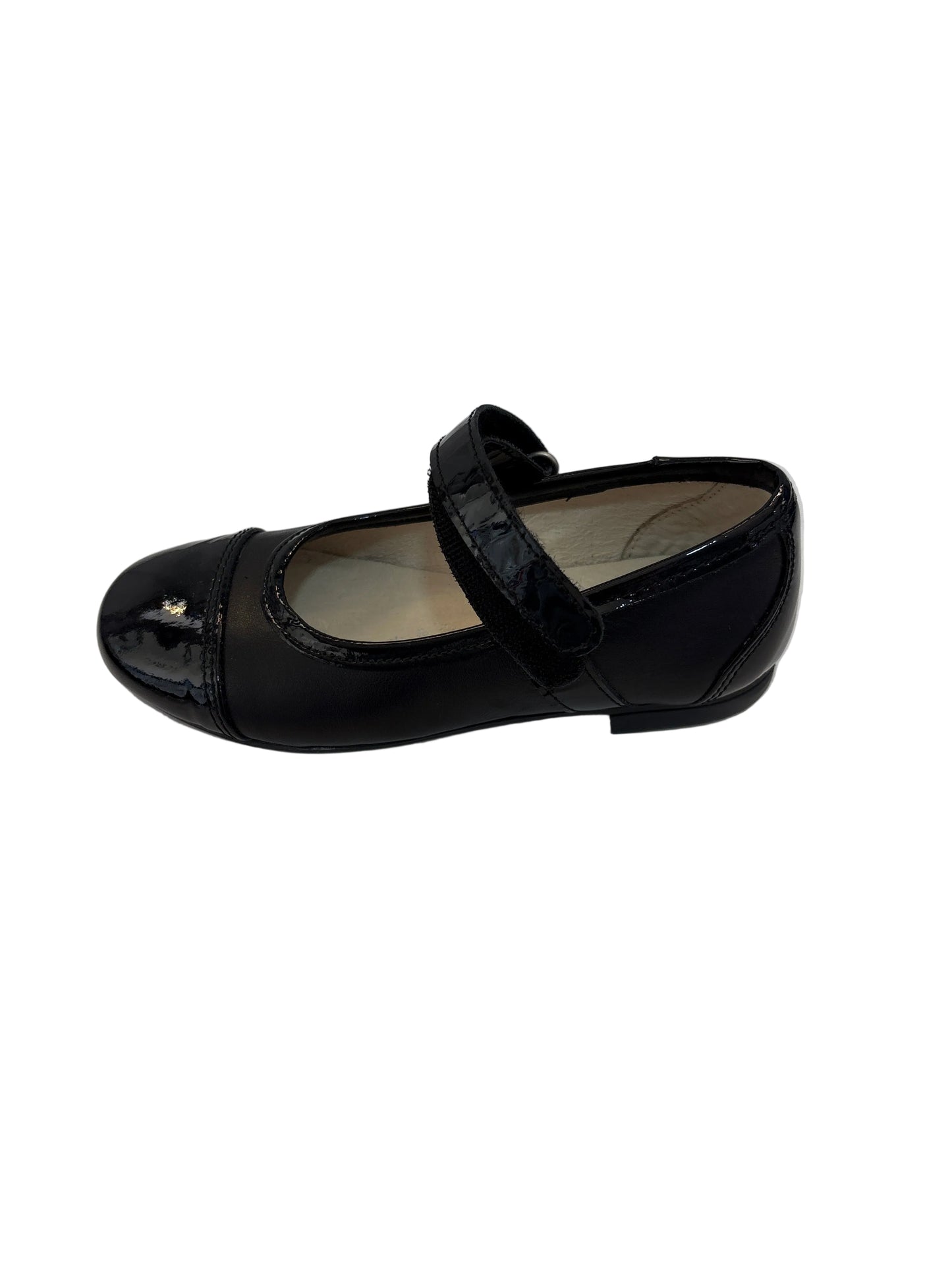 Shoesme Black Patent School Shoe