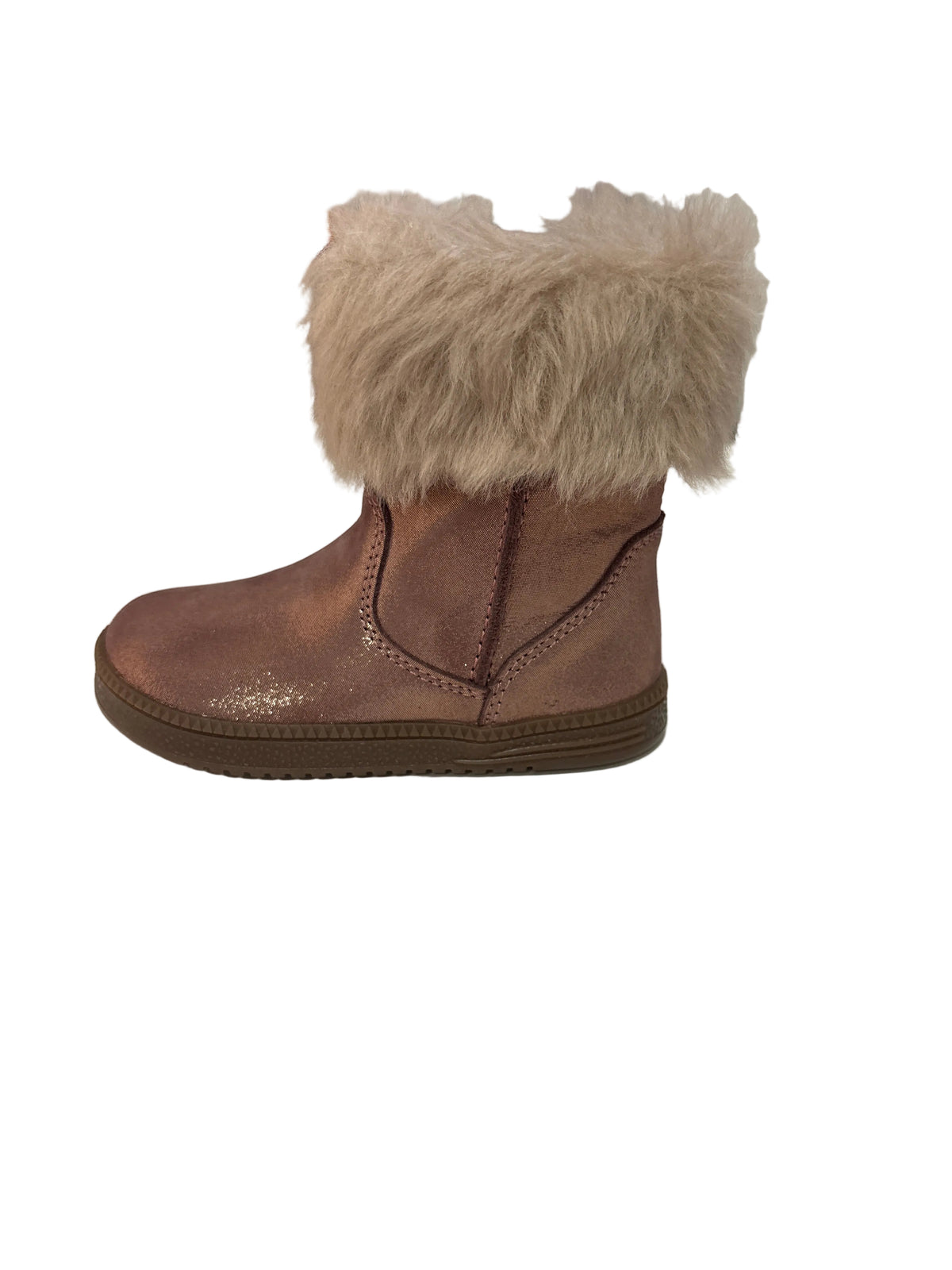 Froddo Barefoot Loop Boot Pink/Gold