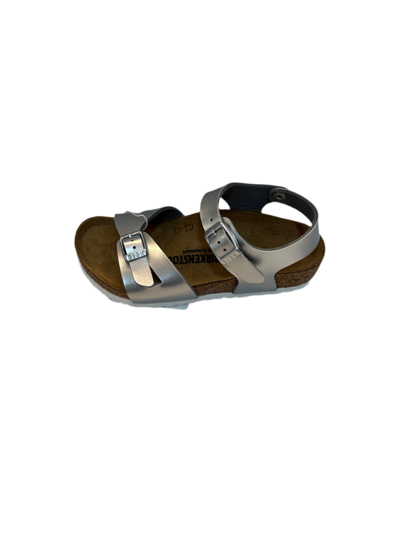 Birkenstock Metallic Silver