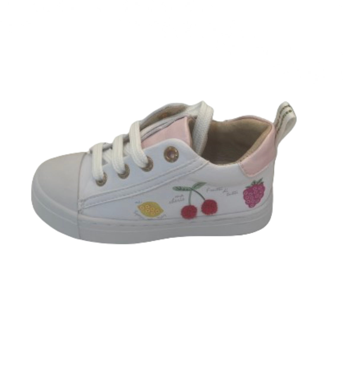 Shoesme white fruits trainers