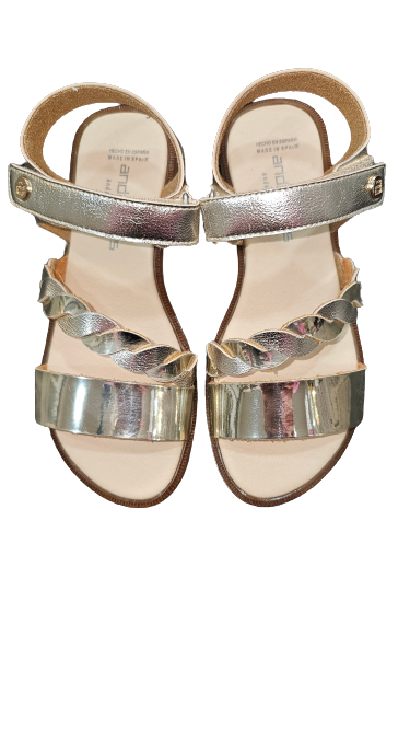 Andanines gold sandal malinche