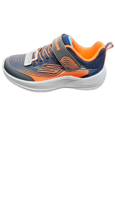 Skechers microspec advance nvy orange