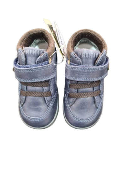Primigi Vitello navy leather boot