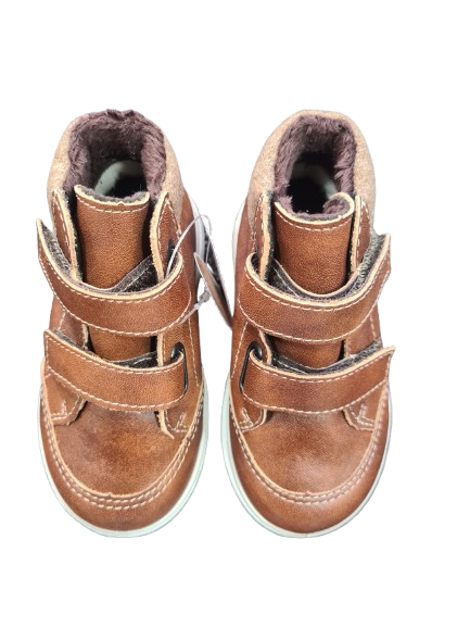 Ricosta brown leather fur lined boots