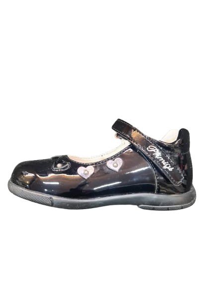 Primigi vernice nero black patent school shoes