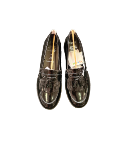 GEOX J Agata patent leather loafer