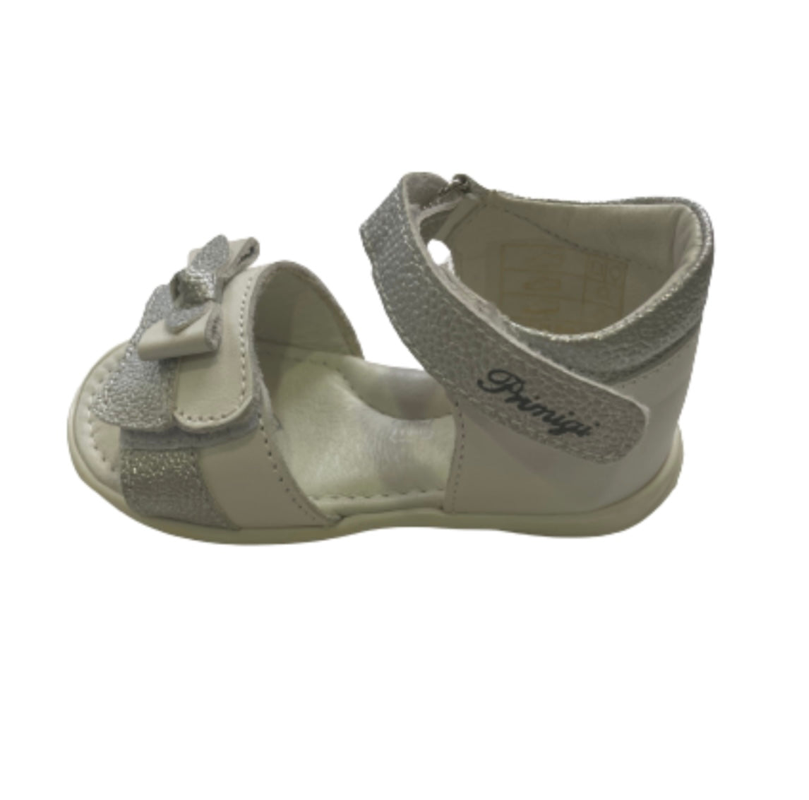 Primigi white/silver sandal