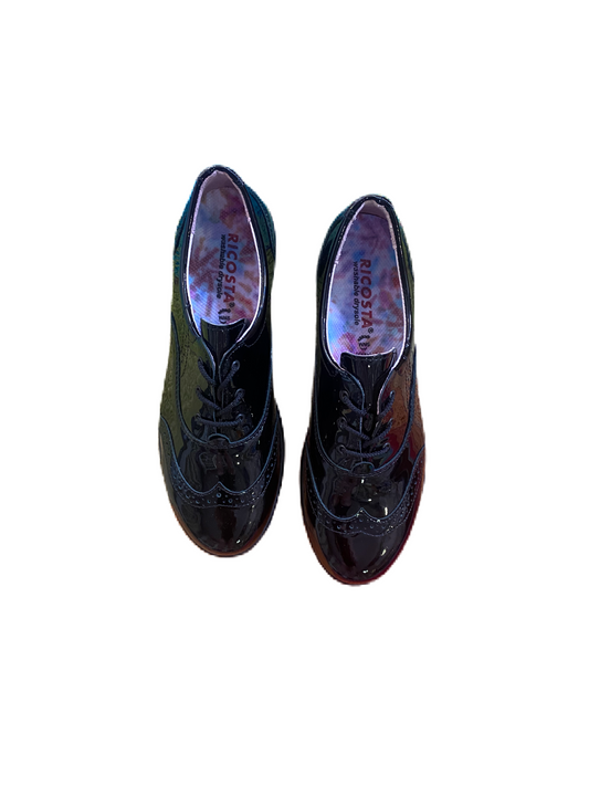 Ricosta black lace up shoe