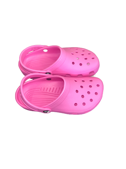 Taffy pink crocs