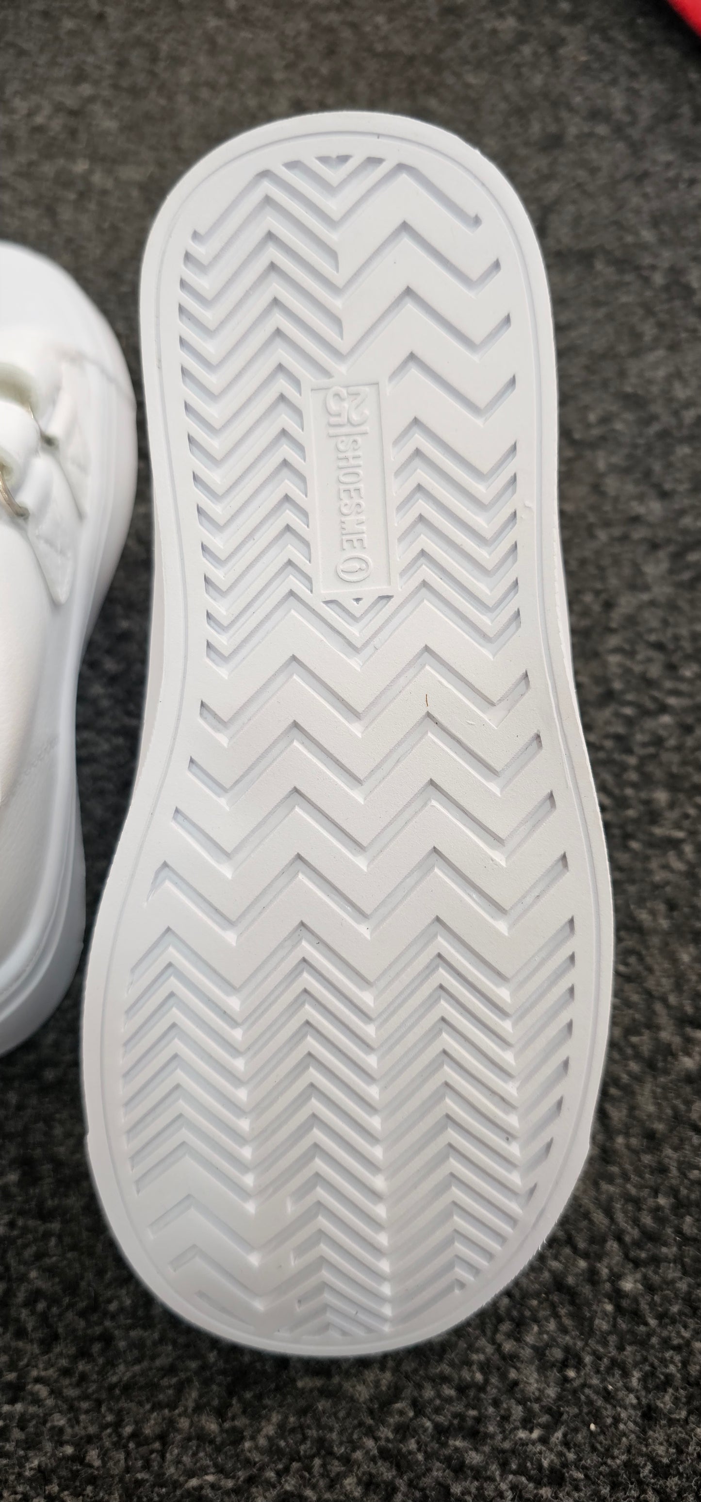 Shoesme, white trainer unisex