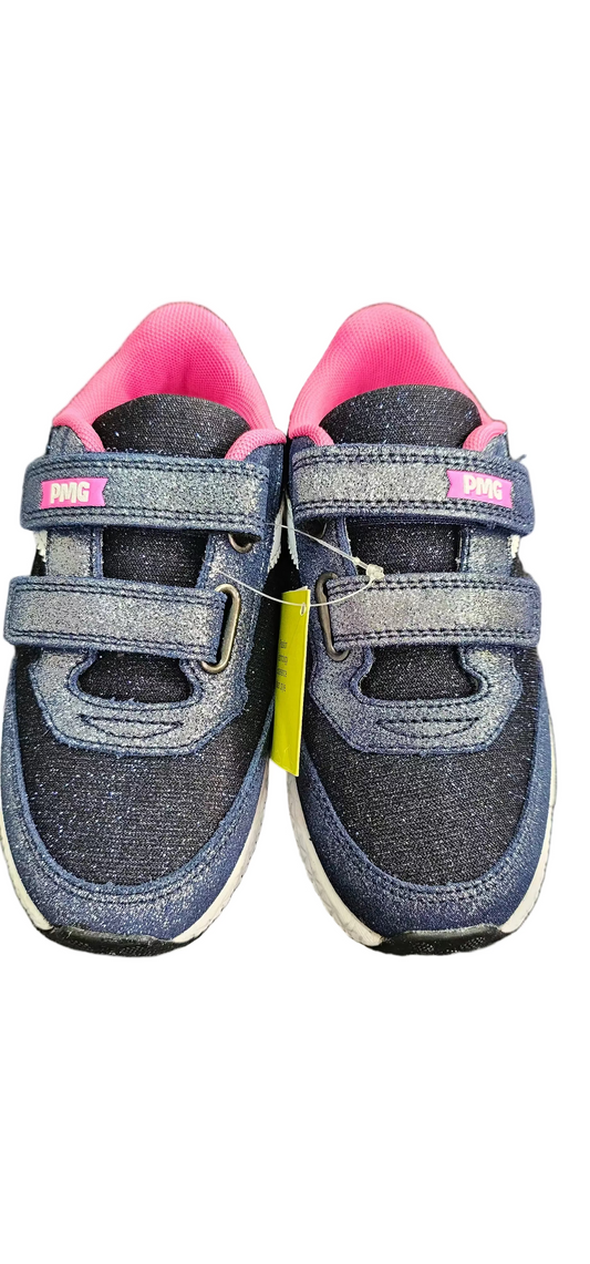 Primigi navy pink sparkle trainer