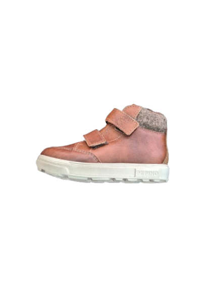 Ricosta Basti Brown leather fur lined waterproof boot